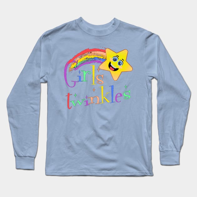 Twinkles Long Sleeve T-Shirt by focusLBdesigns